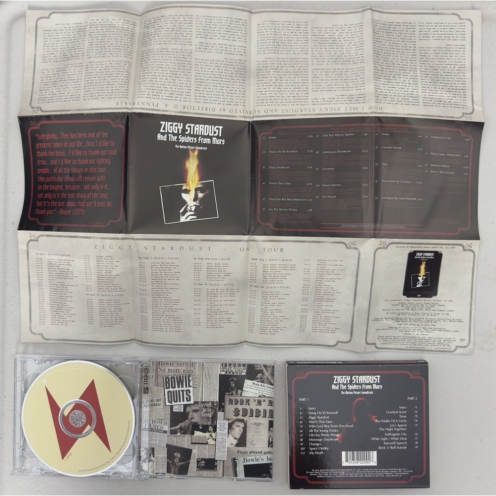 David Bowie Ziggy Stardust and the Spiders from Mars 30th Anniversary 2-CD - Picture 7 of 7